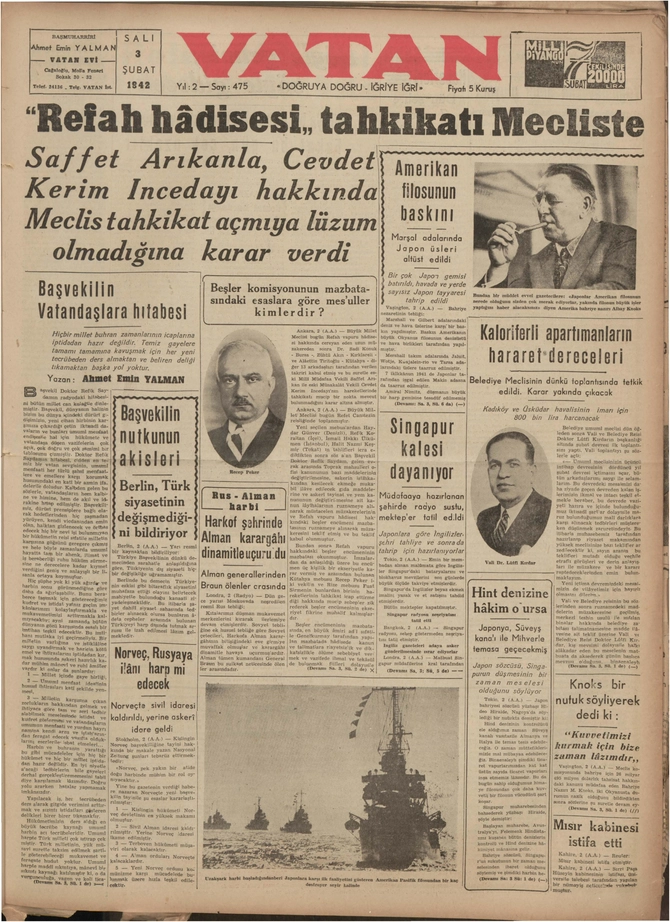 Vatan - 3.2.1942
