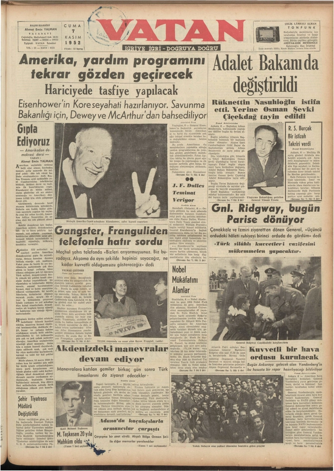 Vatan - 7.11.1952