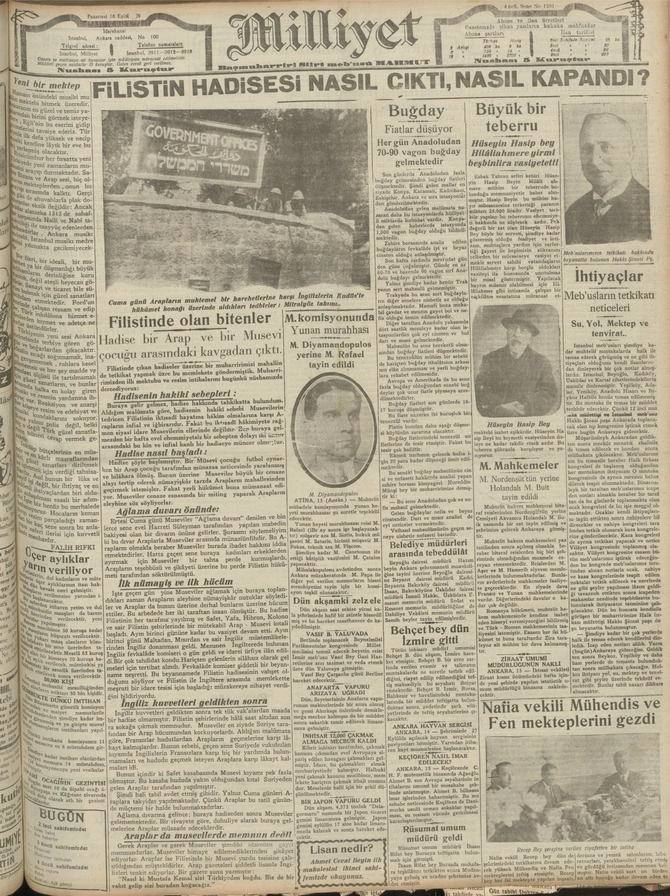 Milliyet - 16.9.1929