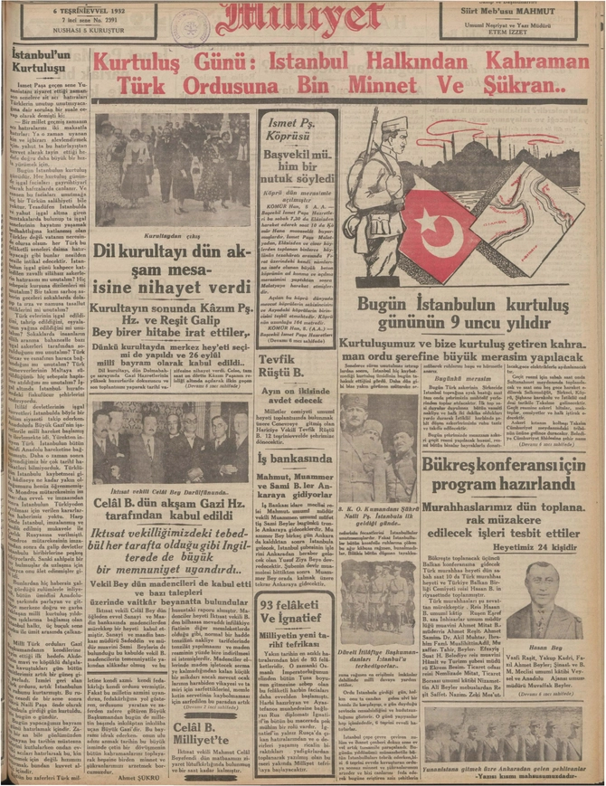 Milliyet - 6.10.1932