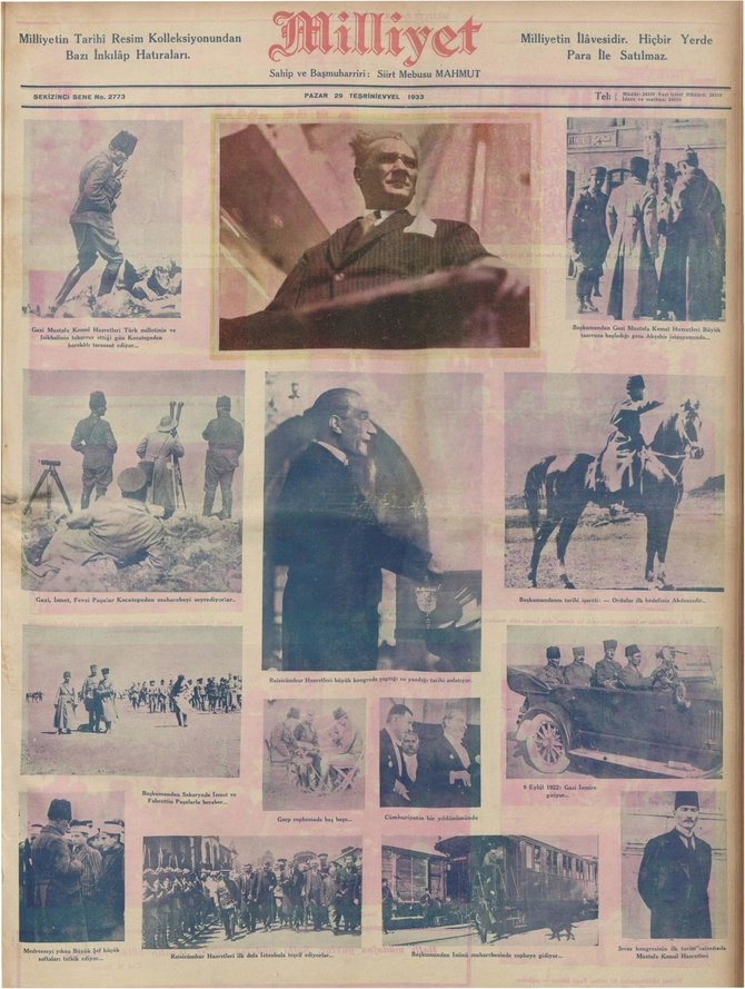 Milliyet - 29.10.1933
