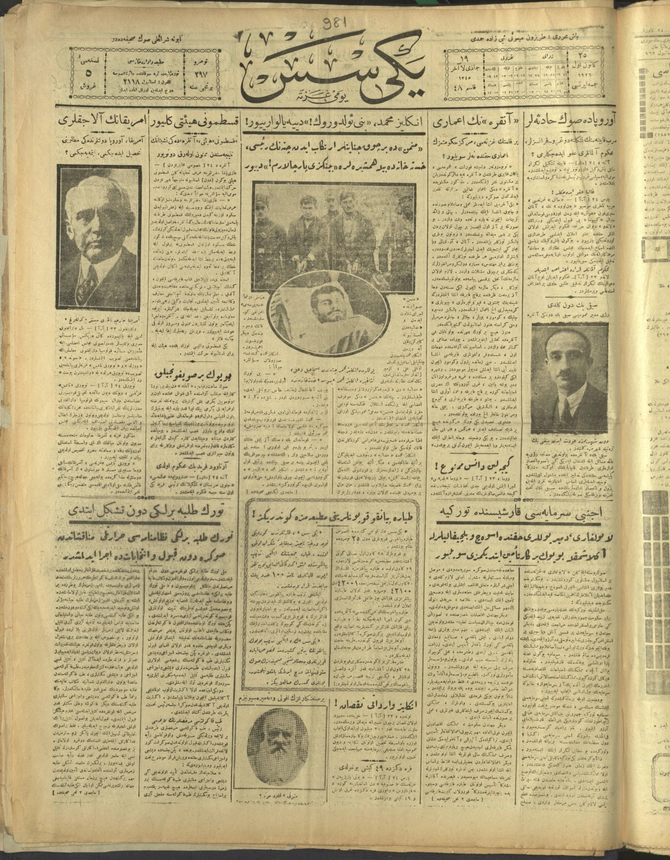 Yeni Ses 1.Sene Sayı 297 (1962 SÇ 114)