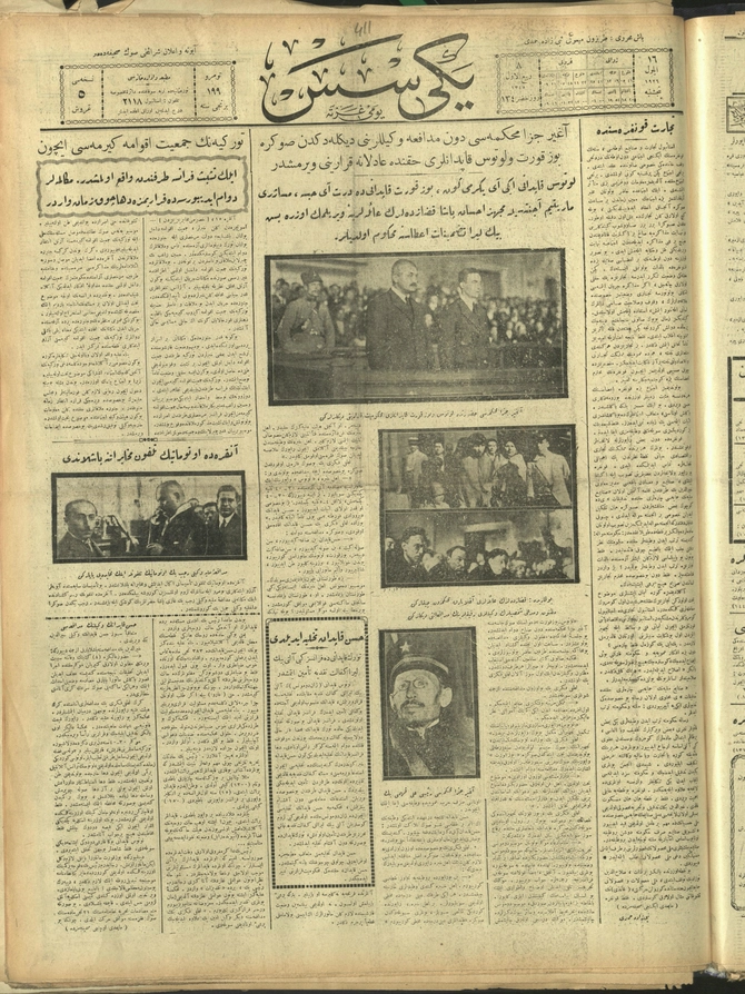Yeni Ses 1.Sene Sayı 199 (1962 SÇ 114)