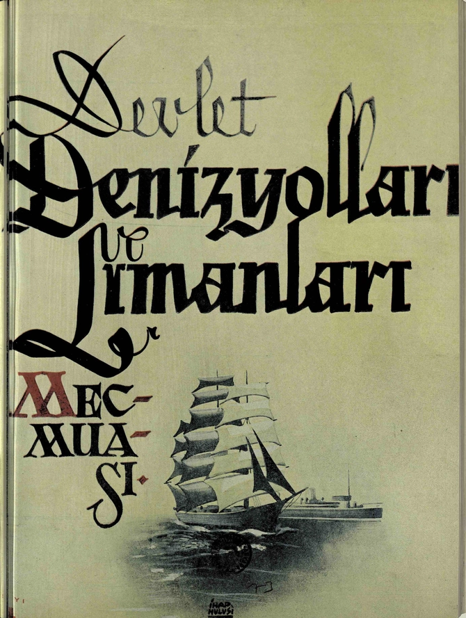 Devlet Denizyolları ve Limanları mecmuası 1940-1941 TEM.-EKİM,ARA. ; OCAK-HAZ. C.1 S.1-12 Sayı 4 (1956 SB 556)
