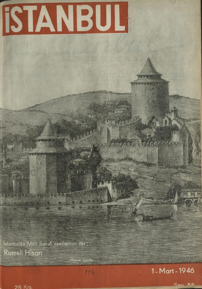 İstanbul Kültür Dergisi 1945-1946 ARA.;OCAK-MAYIS C.5 S.49-59 Sayı 55 (1968 SB 24)