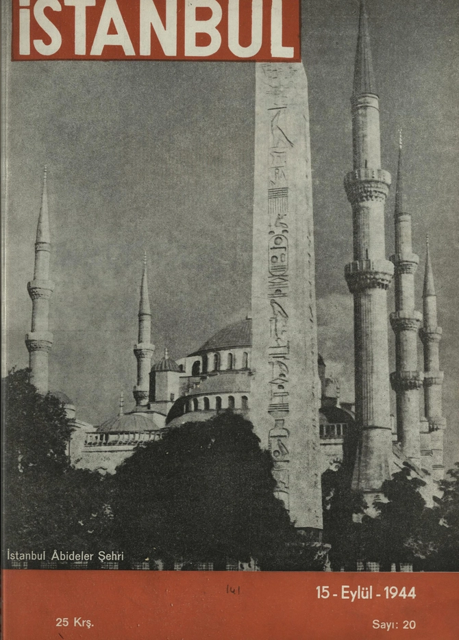 İstanbul Kültür Dergisi 1944 HAZ.-KASIM C.2 S.13-24 Sayı 20 (1968 SB 24)