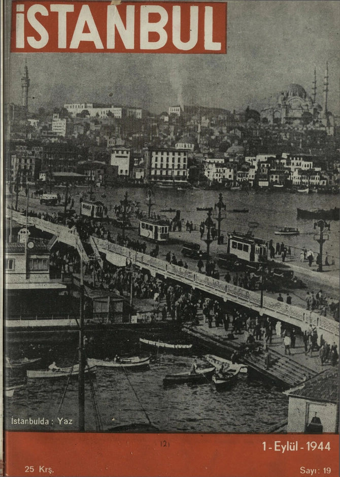 İstanbul Kültür Dergisi 1944 HAZ.-KASIM C.2 S.13-24 Sayı 19 (1968 SB 24)