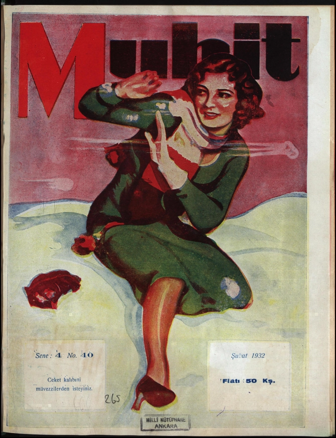 Muhit (resimli Aylık Aile Mecmuası) 1931-1932 C.. S.37-42 Sayı 40 (1961 SB 2)