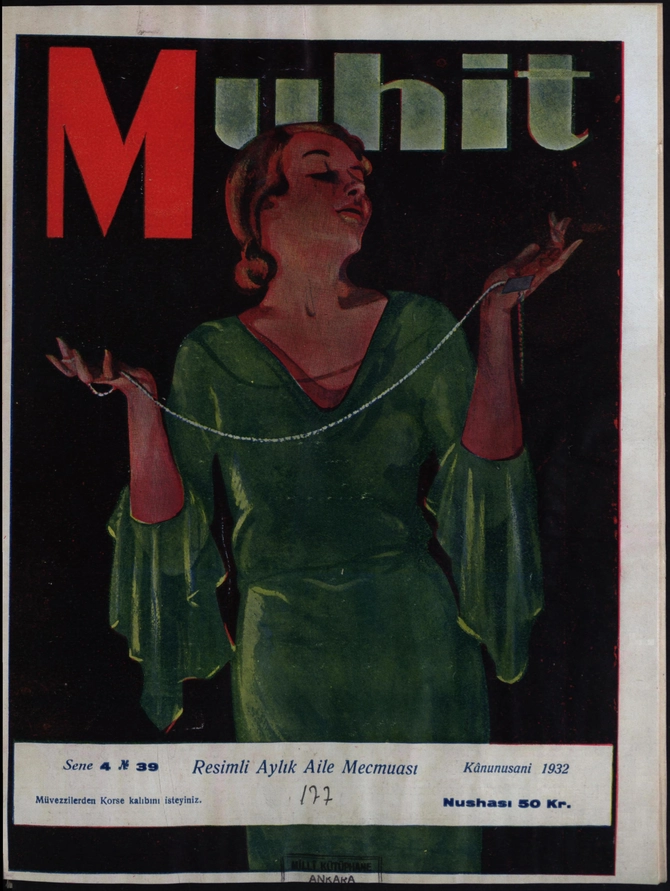 Muhit (resimli Aylık Aile Mecmuası) 1931-1932 C.. S.37-42 Sayı 39 (1961 SB 2)