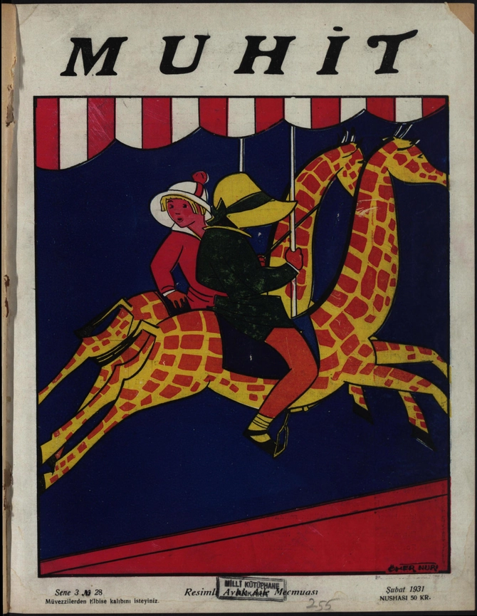 Muhit (resimli Aylık Aile Mecmuası) 1930-1931 C.. S.25-30 Sayı 28 (1961 SB 2)