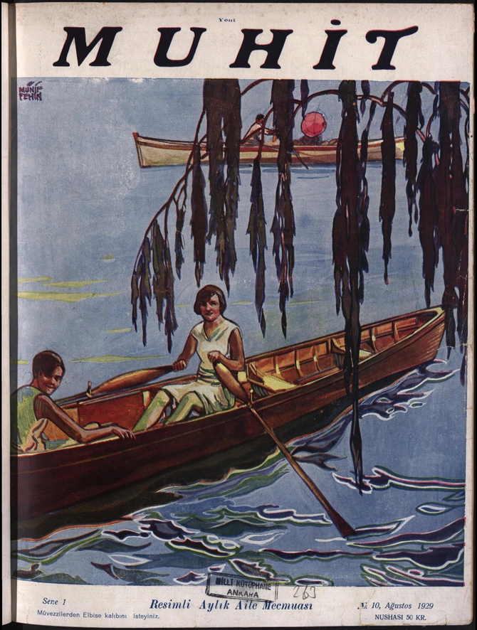 Muhit (resimli Aylık Aile Mecmuası) 1929 C.. S.7-12 Sayı 10 (1961 SB 2)