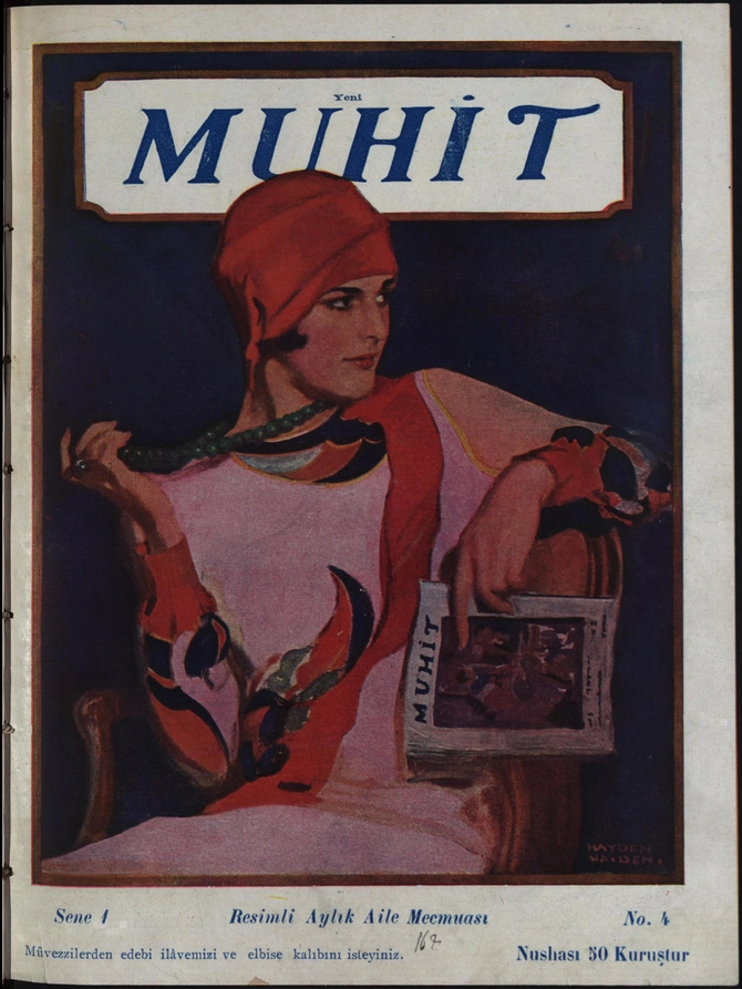 Muhit (resimli Aylık Aile Mecmuası) 1928-1929 C..S.2-6 Sayı 4 (1961 SB 2)