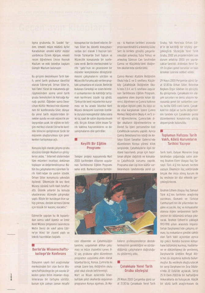 Toplumsal Tarih Dergisi - 1.7.2003