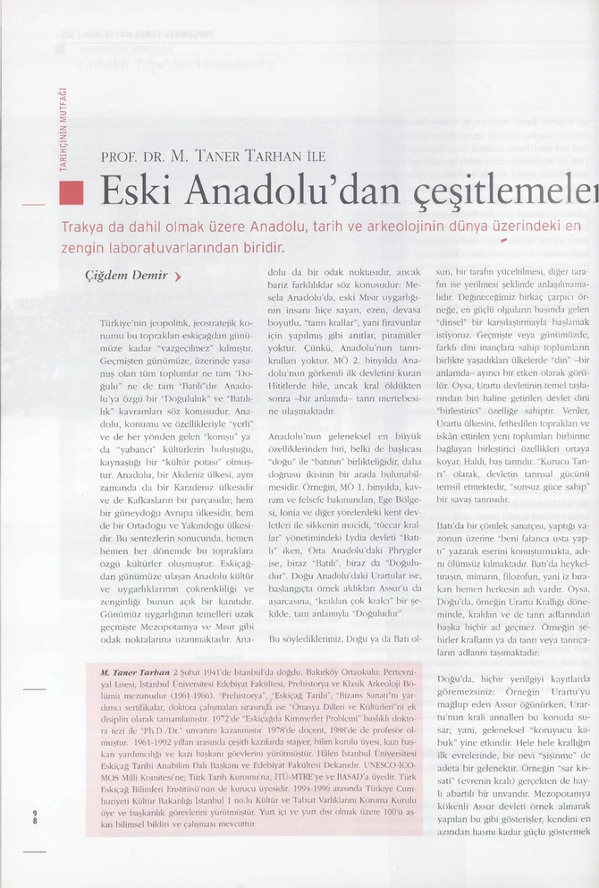 Toplumsal Tarih Dergisi - 1.5.2004