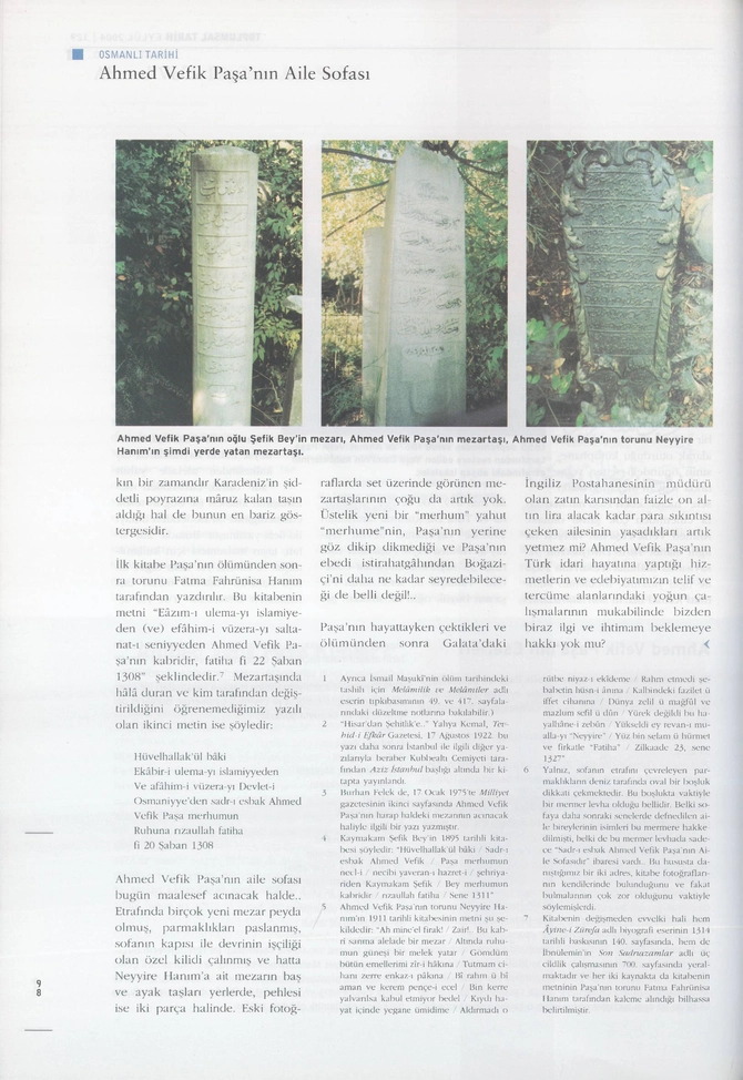 Toplumsal Tarih Dergisi - 1.9.2004