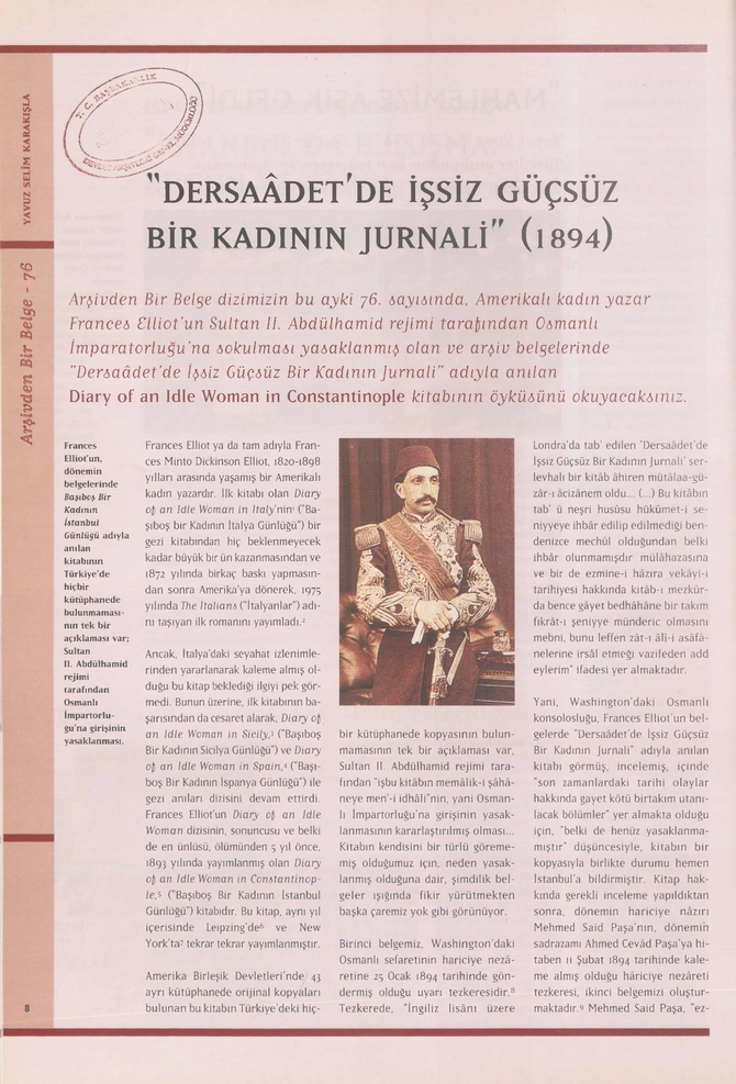 Toplumsal Tarih Dergisi - 1.8.2006