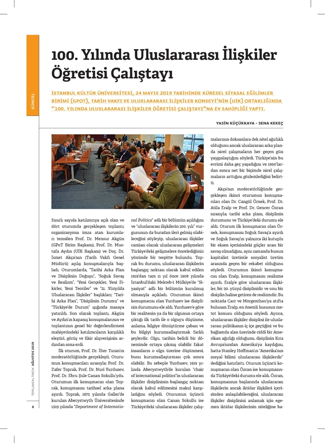 Toplumsal Tarih Dergisi - 1.8.2019