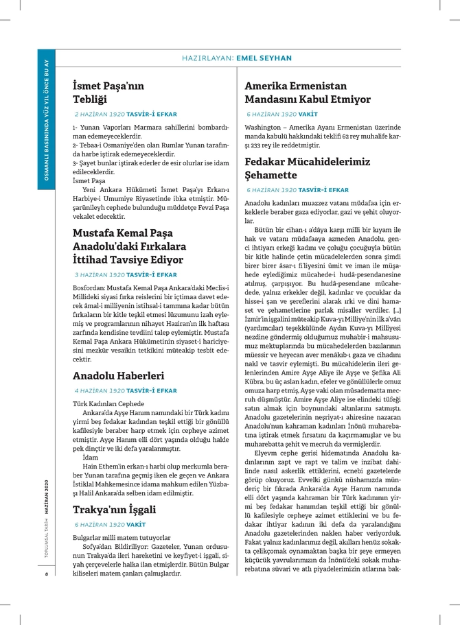 Toplumsal Tarih Dergisi - 1.6.2020