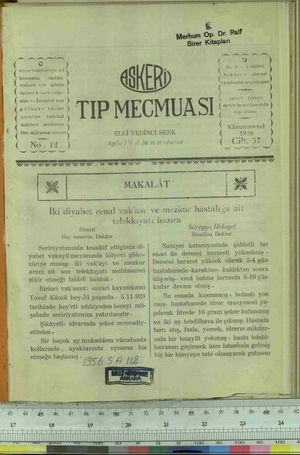 Askeri Tıb Mecmuası